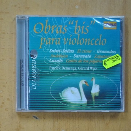 SAINT SAENS / GRANADOS / SARASATE / CASALS - OBRAS BIS PARA VIOLONCELO - CD