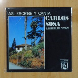 CARLOS SOSA - EL RUISEÑOR DEL PARAGUAY - LP
