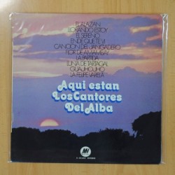 CANTORES DEL ALBA - AQUI ESTAN LOS CANTORES DEL ALBA - LP