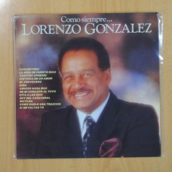 LORENZO GONZALEZ - COMO SIEMPRE - LP
