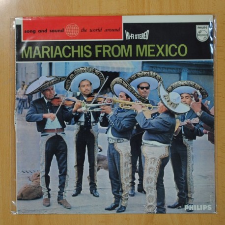 MIGUEL DIAS AND HIS MARIACHIS - MARIACHIS FROM MEXICO - LP