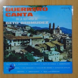 BETO BERMUDEZ - GUERRERO CANTA - LP