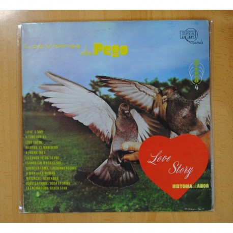 LOS VIOLINES DE PEGO - LOVE STORY - LP