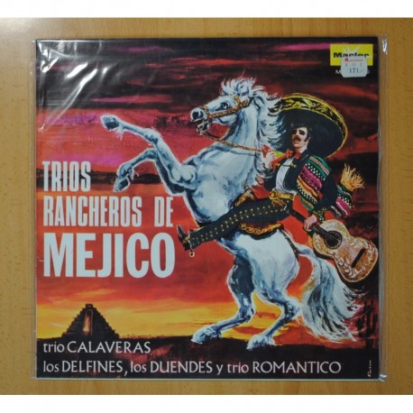 TRIO CALAVERAS / LOS DELFINES / LOS DUENDES / TRIO ROMANTICO - TRIOS RANCHEROS DE MEJICO - LP