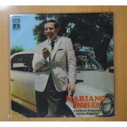 MARIANO MORES Y SU GRAN ORQUESTA LIRICA POPULAR - MARIANO MORES - LP