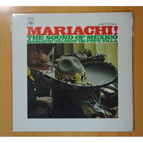 MARIACHI JASICO DE PEPE VILLA - MARIACHI THE SOUND OF MEXICO - LP