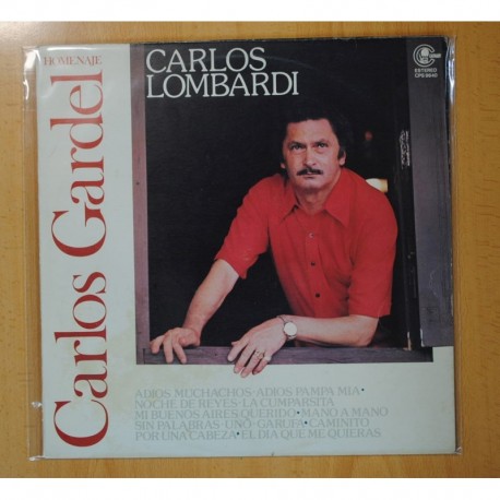 CARLOS LOMBARDI - HOMENAJE CARLOS GARDEL - LP