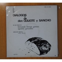 FERNANDO FERNAN GOMEZ / AGUSTIN GONZALEZ - DIALOGOS DE DON QUIJOTE Y SANCHO - LP