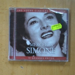 MERCEDES SIMONE - 15 GRANDES EXITOS - CD
