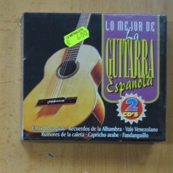 VARIOS - LO MEJOR DE LA GUITARRA ESPAÑOLA - 2 CD