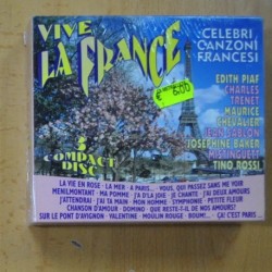 VARIOS - VIVE LA FRANCE - 3 CD