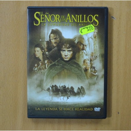 EL SEÑOR DE LOS ANILLOS LA COMUNIDAD DEL ANILLO - DVD