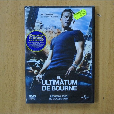 EL ULTIMO DE BOURNE - DVD