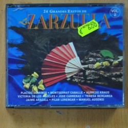 VARIOUS - GRANDES EXITOS DE LA ZARZUELA - 2 CD