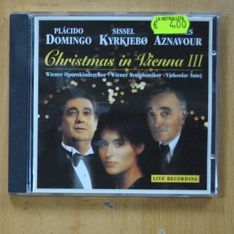 VARIOUS - CHRISTMAS IN VIENNA III - CD
