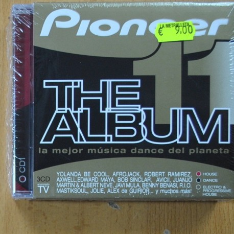 VARIOUS - PIONER THE ALBM - LA MEJOR MUSICA DANCE DEL PLANETA - 3 CD