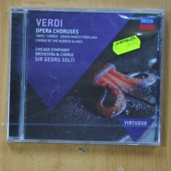 SIR GEORG SOLTI - CHICAGO SYMPHONY ORCHESTRA & CHORUS - VERID- OPERA CHORUSES - CD