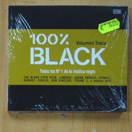 VARIOUS - 100% BLACK - VOLUMEN TRECE - CD