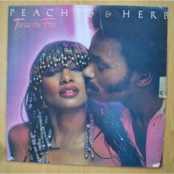 PEACHES & HERB - TWICE THE FIRE - LP