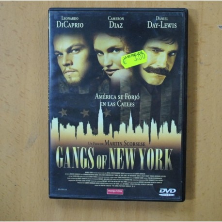 GANGS OF NEW YORK - 2 DVD