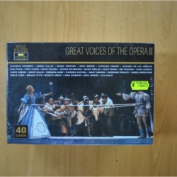 VARIOS - GREAT VOICES OF THE OPERA II - BOX 40 CD