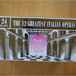 VARIOS - THE 12 GREATEST ITALIAN OPERAS - BOX 24 CD