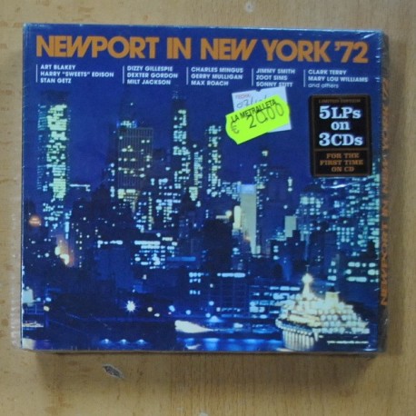 VARIOS - NEWPORT IN NEW YORK 72 - 3 CD