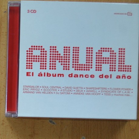 VARIOS - ANUAL EL ALBUM DANCE DEL AÑO - 3 CD