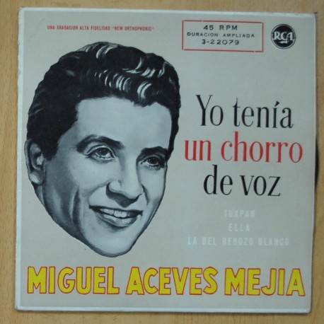 MIGUEL ACEVES MEJIA - YO TENIA UN CHORRO DE VOZ - SINGLE