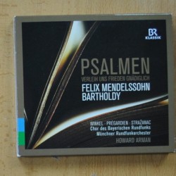 FELIX MENDELSSOHN - PREGARDIEN - PSALMEN VERLEIH UNS FRIEDEN GNÄDIGLIH - CD