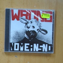 NOMEASNO - WRONG - CD