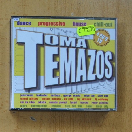 VARIOS - TOMA TEMAZOS - 4 CD