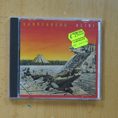 VANDERBERG - ALIBI - CD EDICION JAPONESA