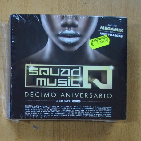 VARIOS - SQUAD MUSIC - 6 CD