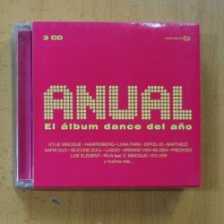VARIOS - ANUAL EL ALBUM DANCE DEL AÃO - 3 CD