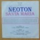 NEOTON - SANTA MARIA - SINGLE