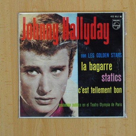JOHNNY HALLYDAY - LA BAGARRE + 2 - EP
