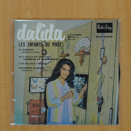 DALIDA - LES ENFANTS DU PIREE + 3 - EP