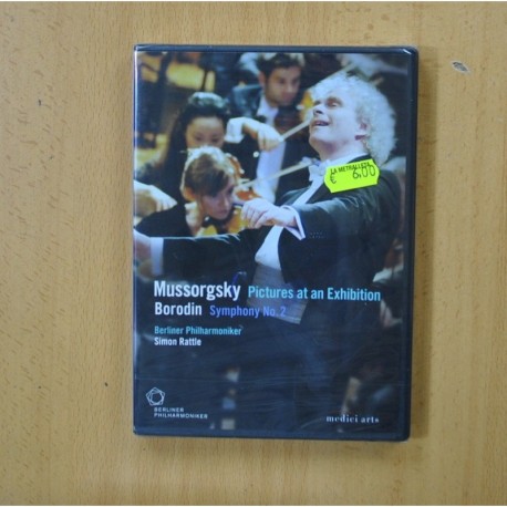MUSSORGSKY PICTURES AT AN EXHIBITION BORODIN SYMPHONY N2 -DVD