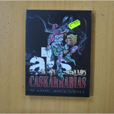 CASKARRABIAS - 20 AÃâOS ROCK N ROLL - CD + DVD