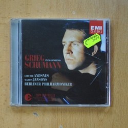MARIS JANSONS - BERLINER PHILHARMONIKER - GRIEG - SCHUMANN - PIANO CONCERTOS - CD