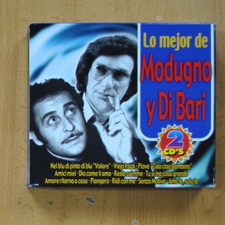 MODUGNO Y DI BARI - LO MEJOS DE MODUGNO Y DI BARI - 2 CD