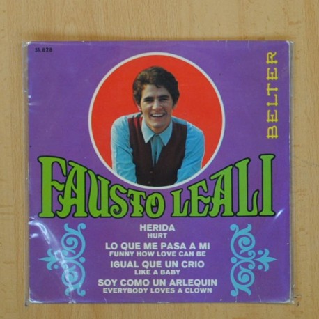 FAUSTO LEALI - HERIDA + 3 - EP