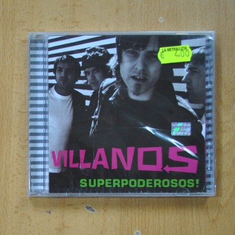 VILLANOS - SUPERPODEROSOS - CD