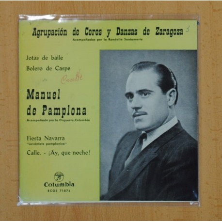 MANUEL DE PAMPLONA - JOTAS DE BAILE + 3 - EP