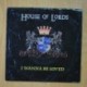 HOUSE OF LORDS - I WANNA BE LOVED / CALL MY NAME - PROMO - SINGLE