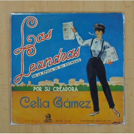 CELIA GAMEZ - LAS LEANDRAS - CHOTIS DEL PICHI + 3 - EP