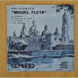 MIGUEL FLETA (POLIFONICA) - EL ROMERAL +3 - EP