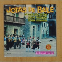 MARIA PILAR DEL REAL / GENARO DOMINGUEZ / LORENZO NAVASCUES - JOTAS DE BAILE - EP