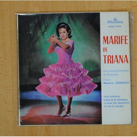 MARIFE DE TRIANA - LOLA ALEGRIAS + 3 - EP